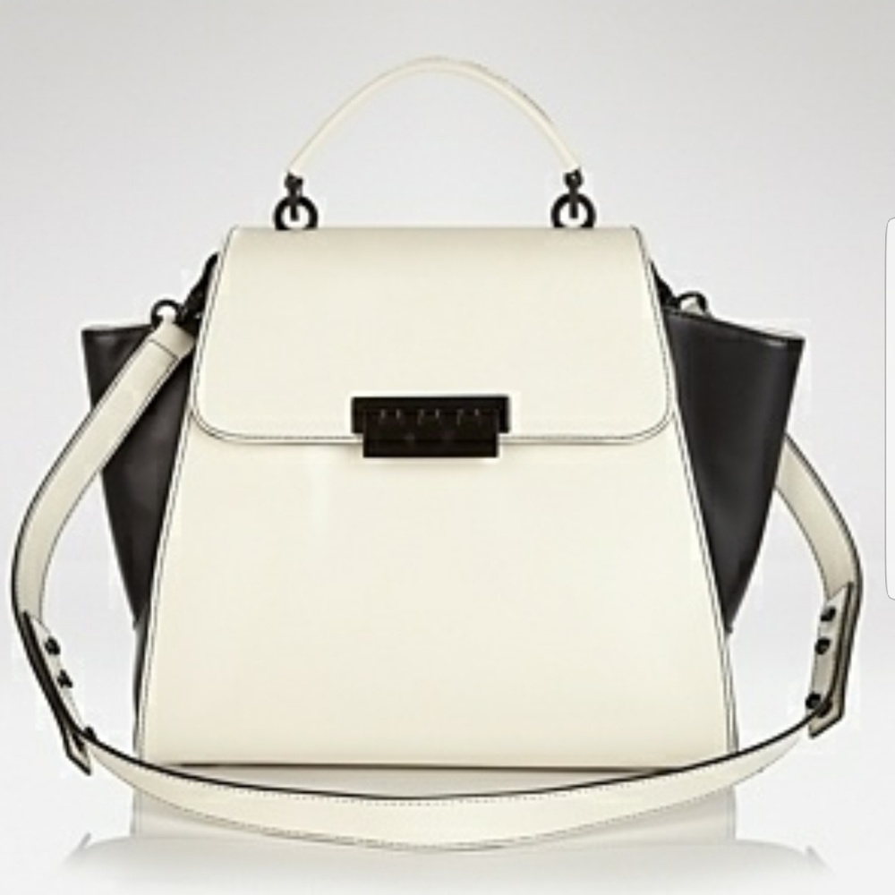 GORGEOUS - Zac Posen White Satchel Bag - Picture 8 of 8